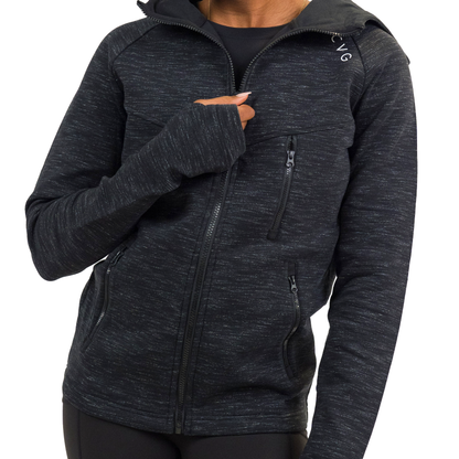 Constantly Varied Gear Rest Day Zip Up Sweatshirt - Charcoal
