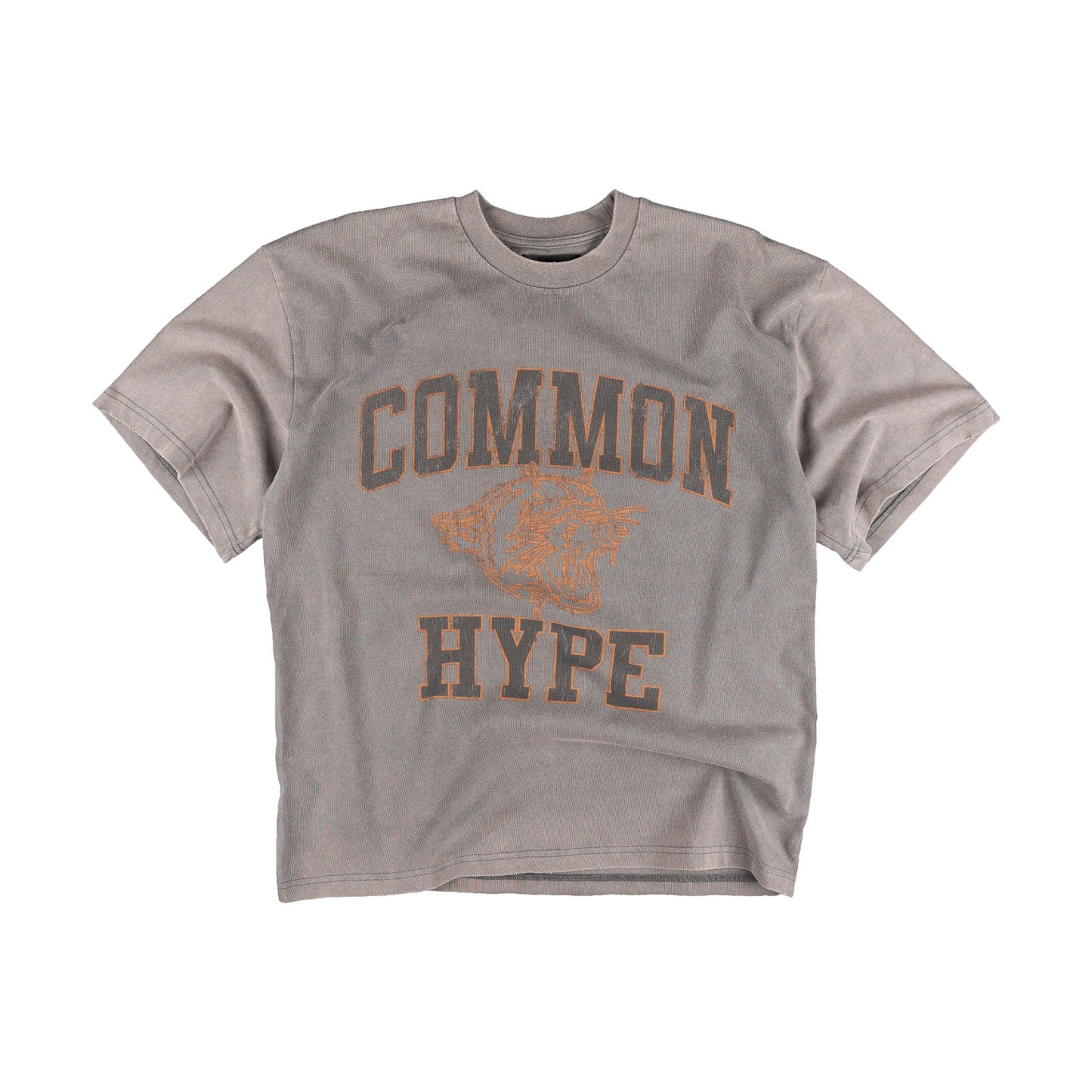 Common Hype Mascot Tee Washed Charcoal