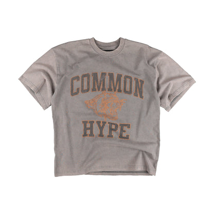 Common Hype Mascot Tee Washed Charcoal