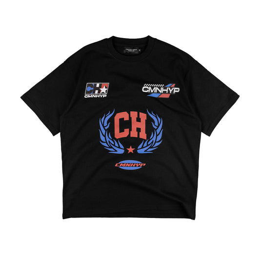 Common Hype Auto Division Tee Black