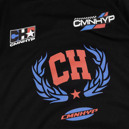 Common Hype Auto Division Tee Black