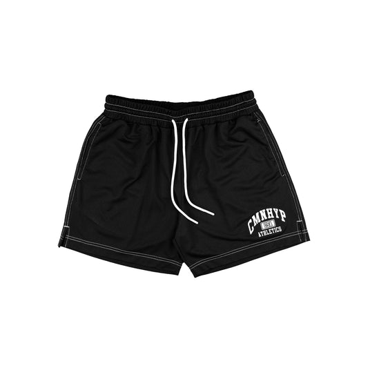 Common Hype Athletics Contrast Mesh Short Jet Black