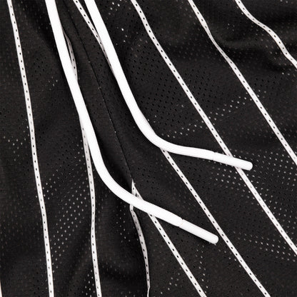 Common Hype Beacon Pinstripe Mesh Short Jet Black