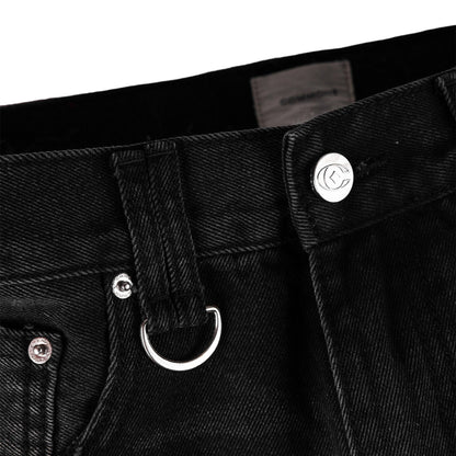 Commons Studios Washed Straight Denim Pant Granite