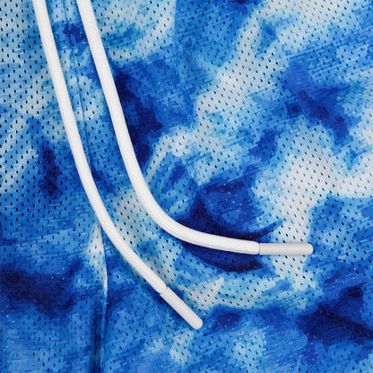 Common Hype Aura Tie Dye Mesh Short Cobalt