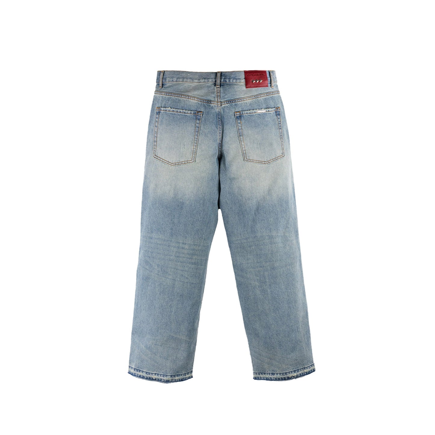 Commons Studios Washed Straight Denim Pant Jade