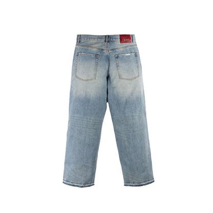 Commons Studios Washed Straight Denim Pant Jade