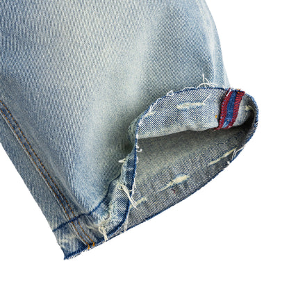 Commons Studios Washed Straight Denim Pant Jade