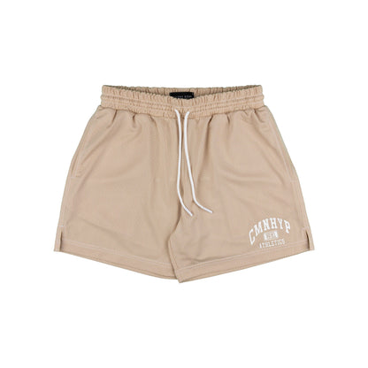 Common Hype Athletics Contrast Mesh Short Cream