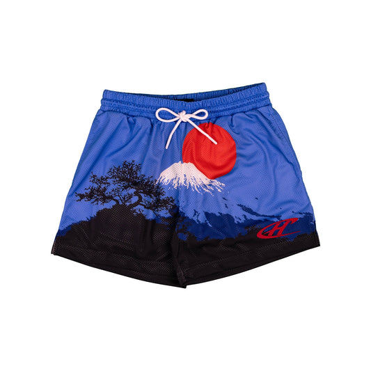Common Hype Horizon Mesh Short Blue