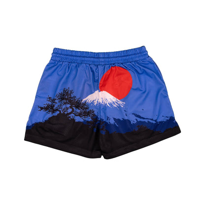 Common Hype Horizon Mesh Short Blue