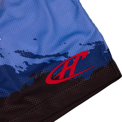 Common Hype Horizon Mesh Short Blue