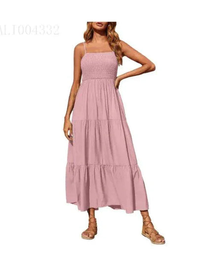 Chic Chiffon Layered Swing Dress