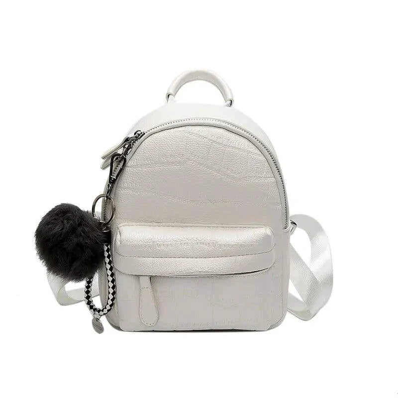 chic leather backpack Chic Mini Leather Backpack – Zulily