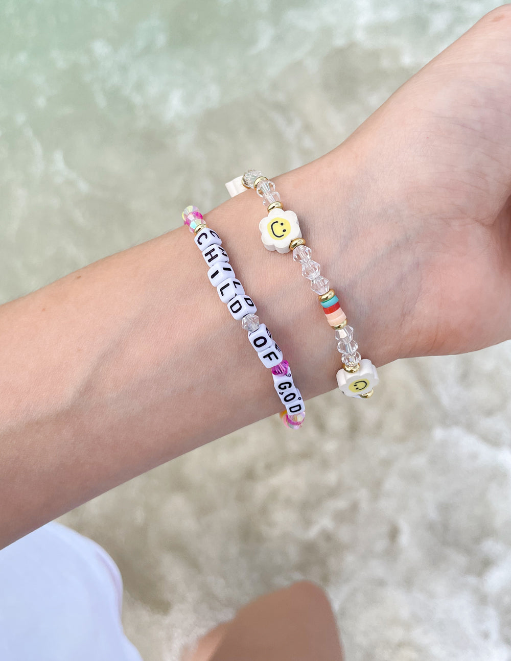 Elevated Faith Child of God Letter Bracelet