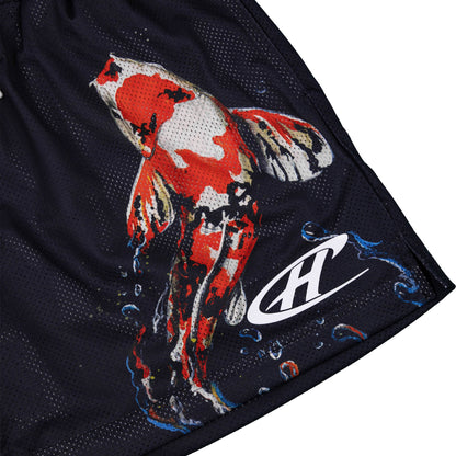 Common Hype Koi Mesh Short Black