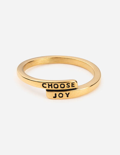 Elevated Faith Choose Joy Ring