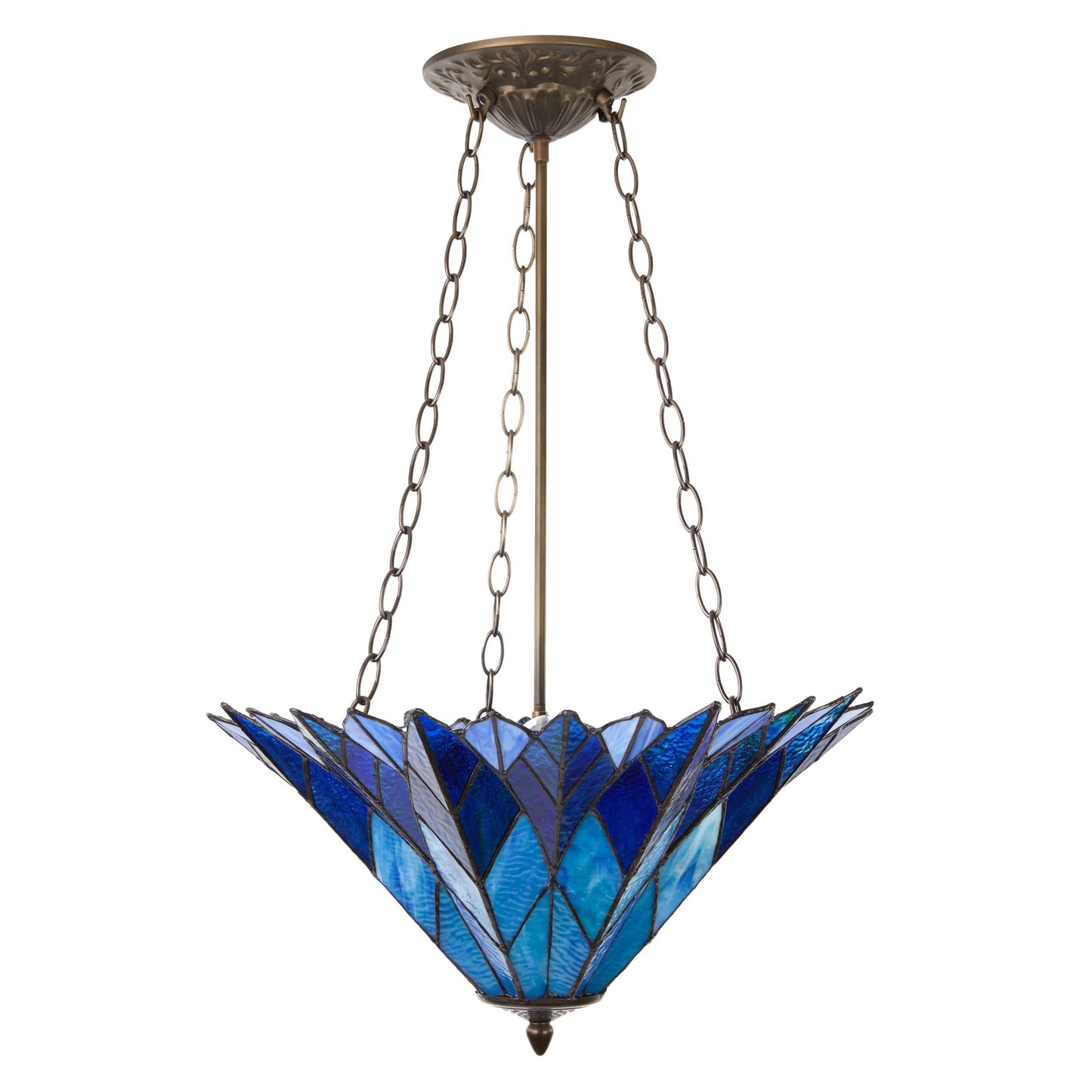 Blue/Antique Bronze-