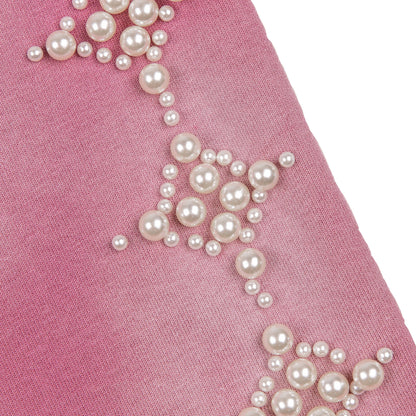 Commons Pearled Star Sweatshort Pink