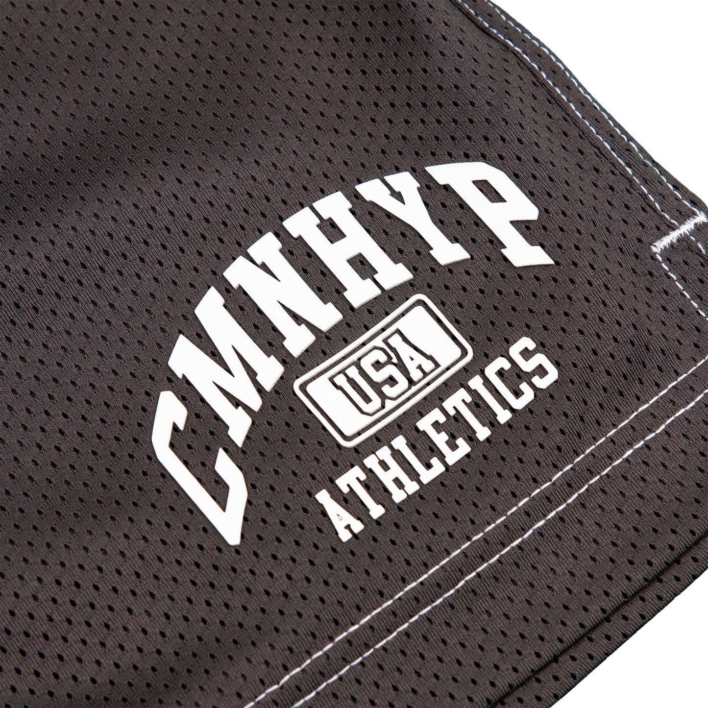 Common Hype Athletics Contrast Mesh Short Deep Brown