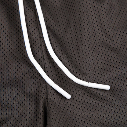 Common Hype Athletics Contrast Mesh Short Deep Brown