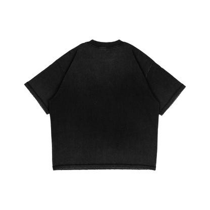 Common Hype Rhinestone Tee Vintage Black