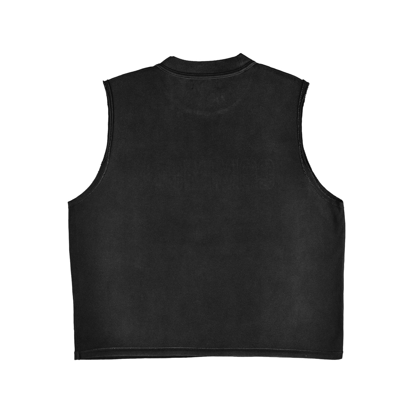 Common Hype Rhinestone Cutoff Vintage Black