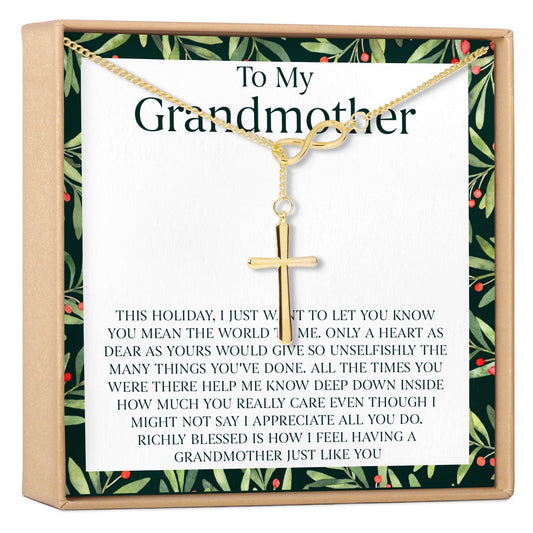 Christmas Gift for Grandmother Necklace, Multiple Styles