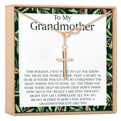 Christmas Gift for Grandmother Necklace, Multiple Styles