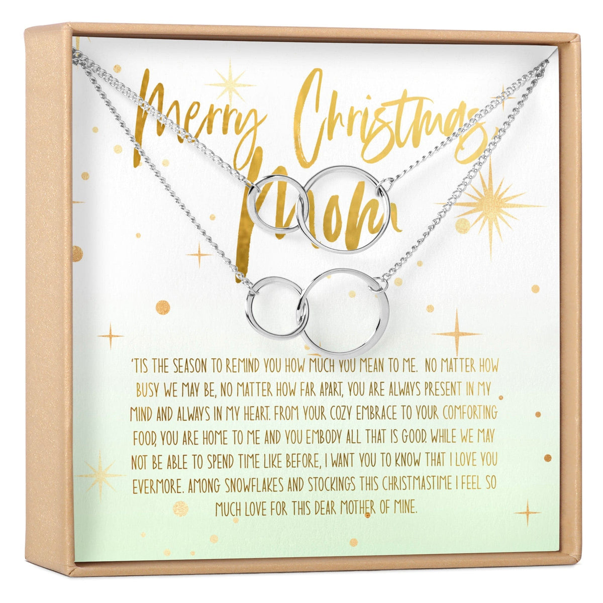 Christmas Gift for Mom Necklace, Multiple Styles