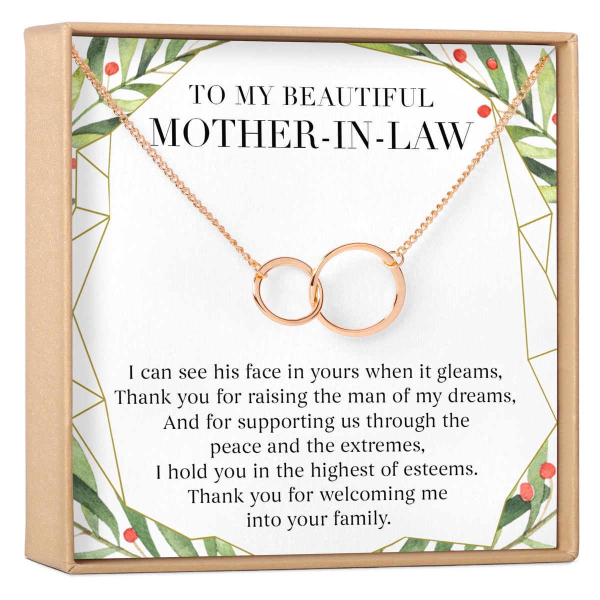 Christmas Gift for Mother in Law Necklace, Multiple Styles