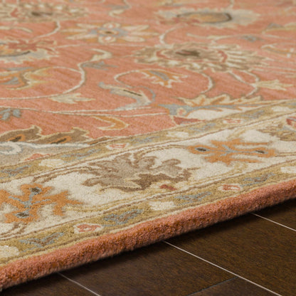 Caesar Hand Tufted Burnt Orange 1124 Wool Carpet