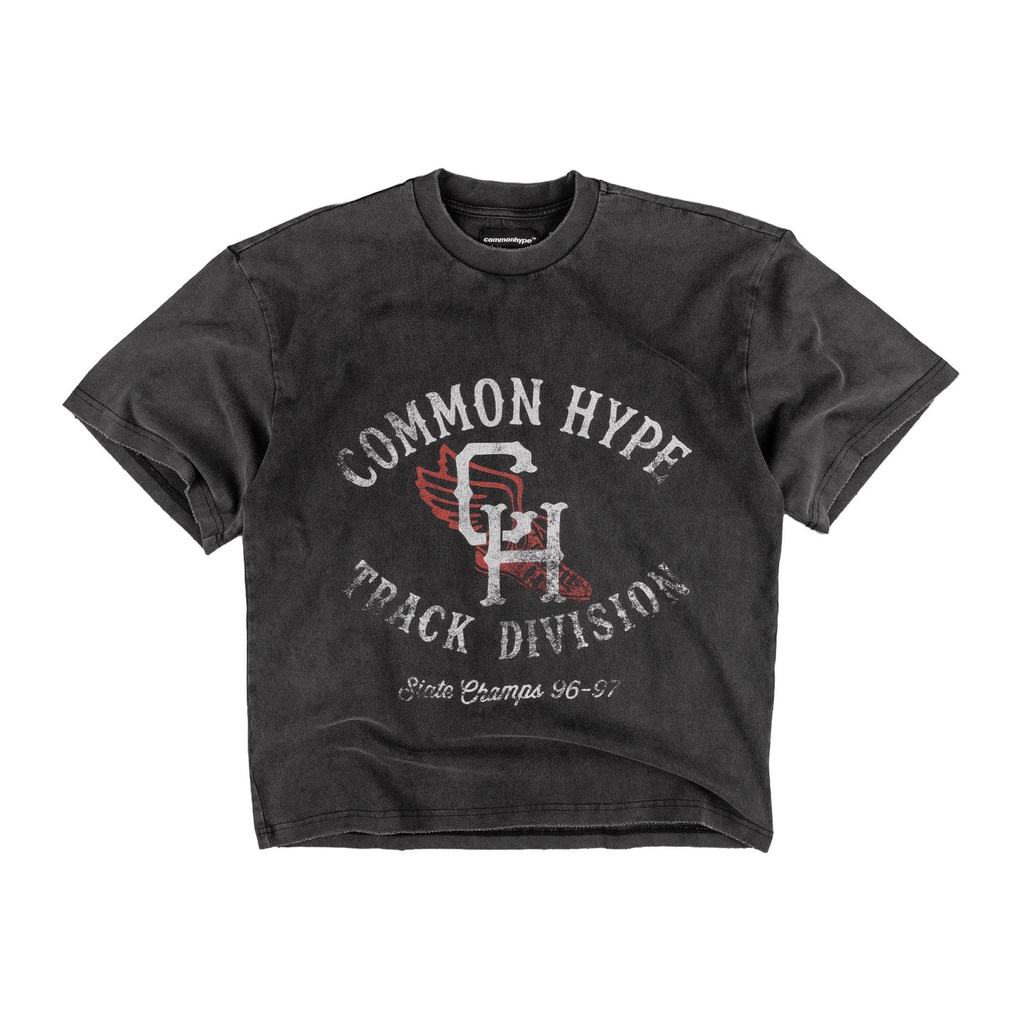 Common Hype Champs Tee Washed Black