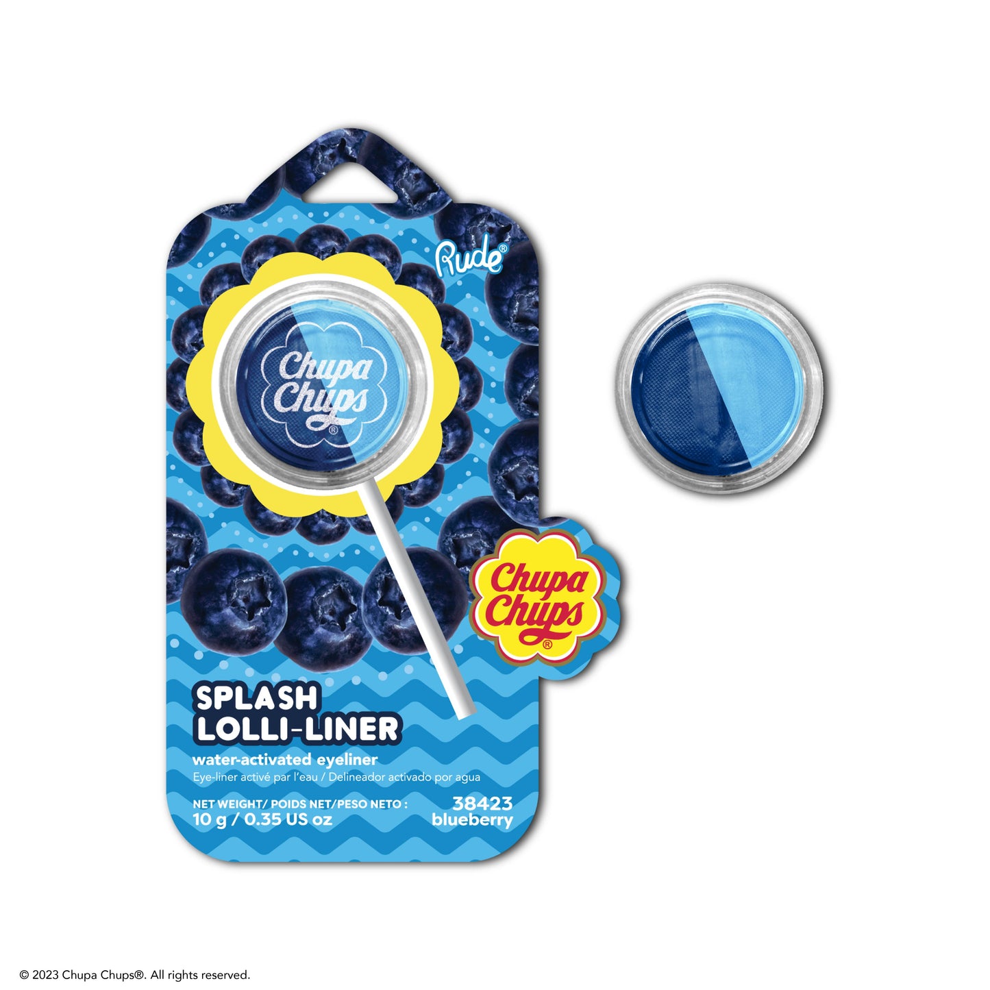 RUDE Chupa Chups Splash Lolli-Liner - Blueberry by Avera Group