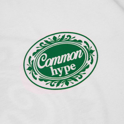 Common Hype Badge Tee Ivory