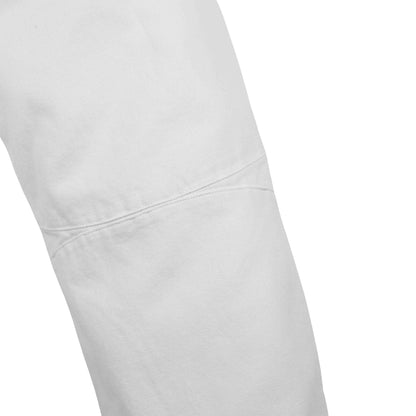 Commons Double Knee Star Denim Pant White