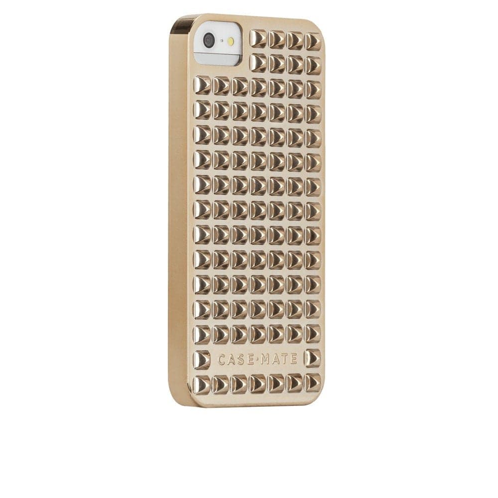 Case-Mate Barely There Studded Case for Iphone 5/5s - Retail Packaging - Gold