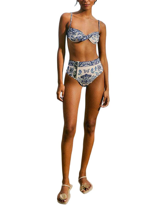 DELICATE TAPESTRY HIGH WAIST-