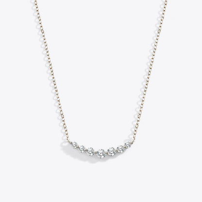 Mint & Lily Classic Arc Diamond Necklace