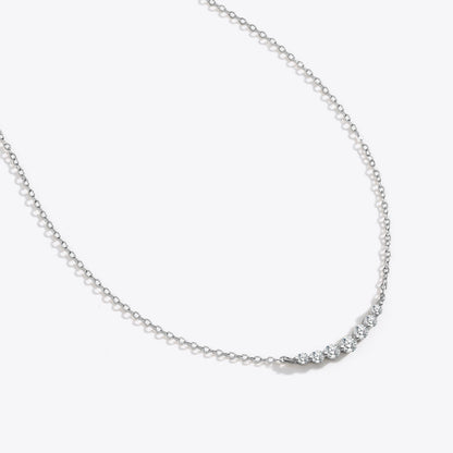 Mint & Lily Classic Arc Diamond Necklace