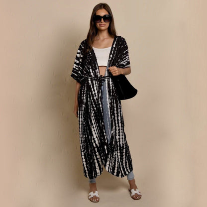 Black & White Kimono by ClaudiaG Collection