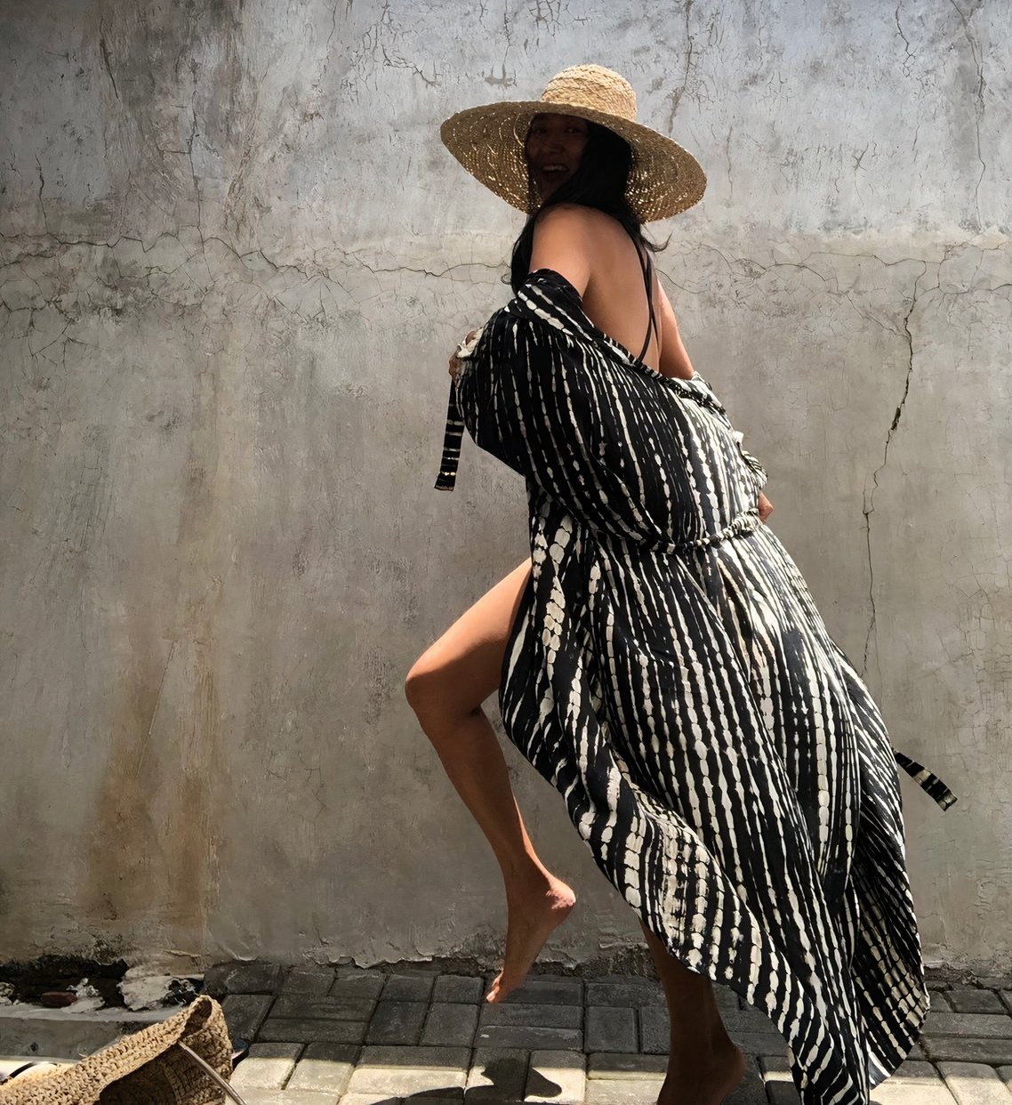 Black & White Kimono by ClaudiaG Collection