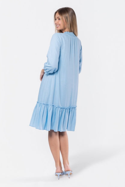 Clio Dress 40" (Light Blue)