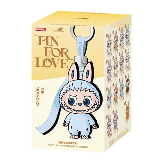 LABUBU V4 PIN FOR LOVE SERIES VINYL PLUSH PENDANT | (A-M) SINGLE BLIND BOX
