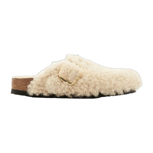Birkenstock Boston Big Buckle Shearling Narrow Fit Clogs