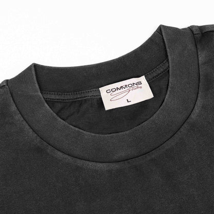 Commons No Mercy Not Ever Tee Vintage Black
