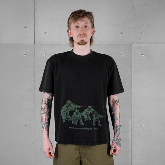 Commons Beam Tee Vintage Black