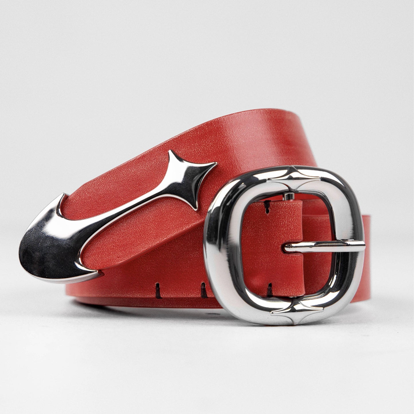 Commons Studios Starslinger Leather Belt Inferno