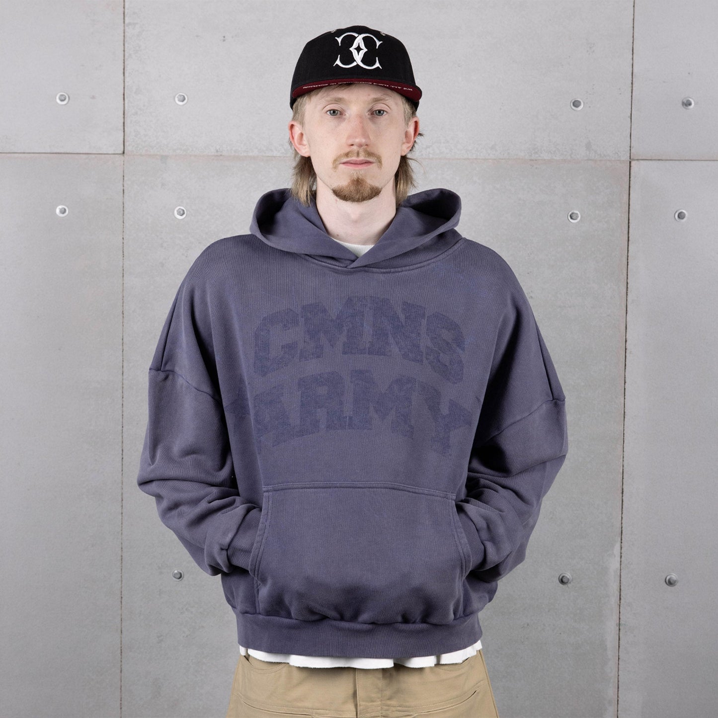 Commons CS Army Hoodie Faded Blue