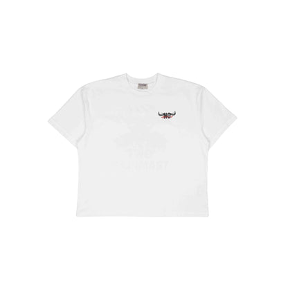 Commons No Mercy Get Trampled Tee Vintage White